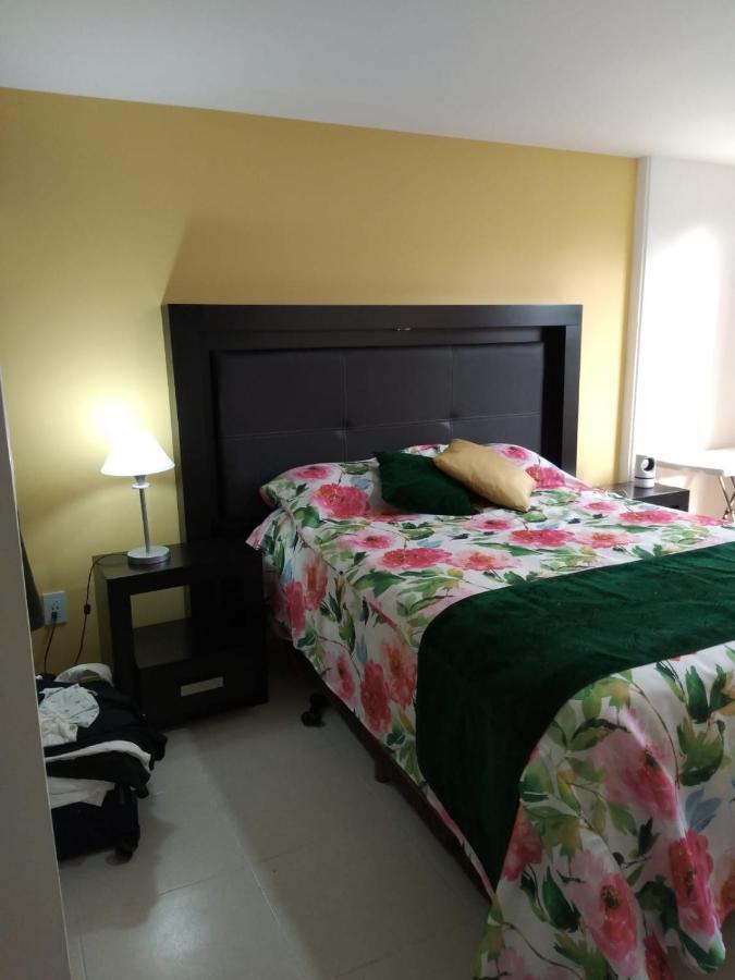 Charming Sunny Bedroom Overlooking Beautiful Amsterdam Avenue In Best Condesa Area Kota Meksiko Bagian luar foto